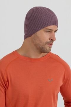 Wintry Woolona %100 Merinos Yünü Kalın Bere Violet