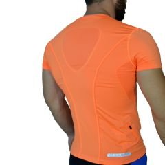Asics MotionMuscle Fitness Koşu Outdoor Ferm A. Turuncu Body Tişört