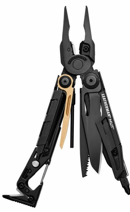 Leatherman Mut Black Yeni Seri Multitool – Yeşil Molle + Uzatıcı Dahil