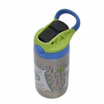 Contigo Gizmo Dragon Çelik Çocuk Suluğu 420ML Mavi