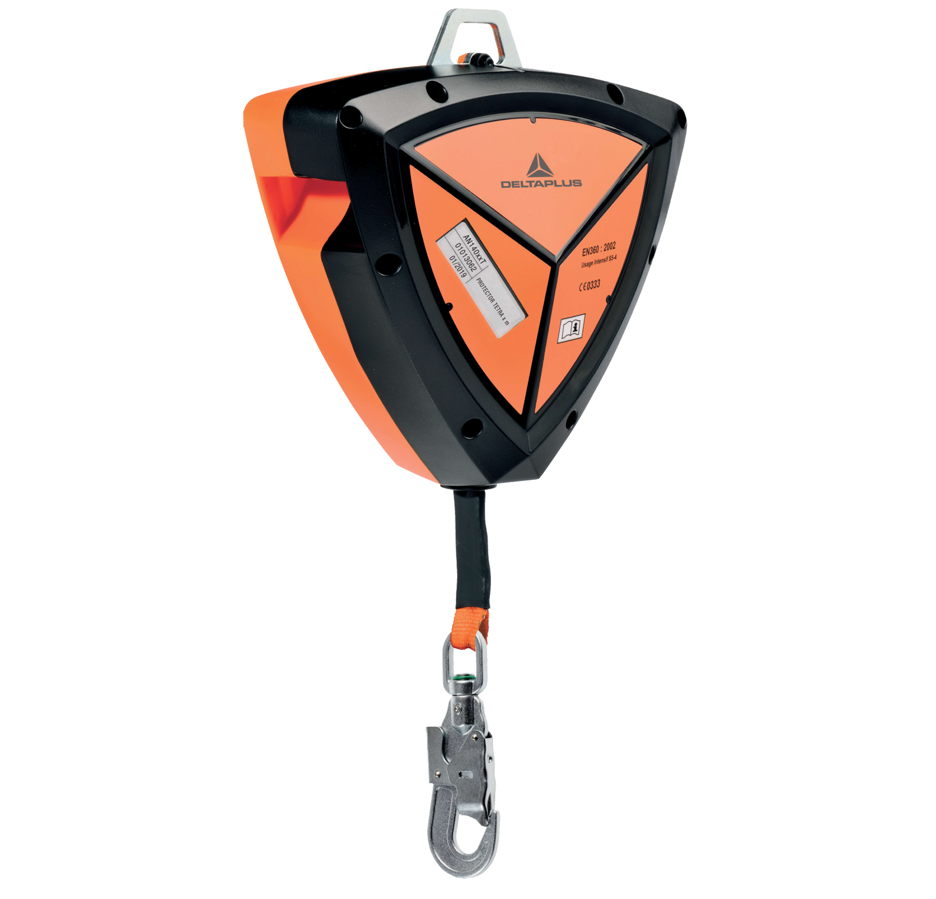 Deltaplus PROTECTOR TETRA AN14008T Yatay Kullanım Kayış Makara Düşüş Durdurucu 8 Metre