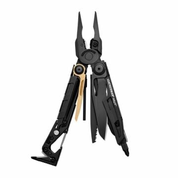 Leatherman Mut Black Yeni Seri Multitool – Kahverengi Molle + Uzatıcı Dahil