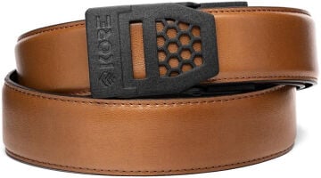 KORE 1.5'' Deri X6 Taktik Kemer XL [Siyah Toka]