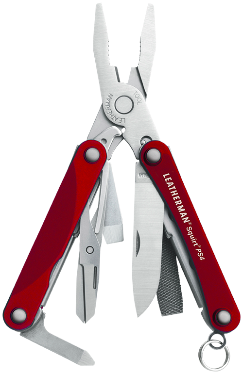 LEATHERMAN SQUIRT® PS4 KIRMIZI