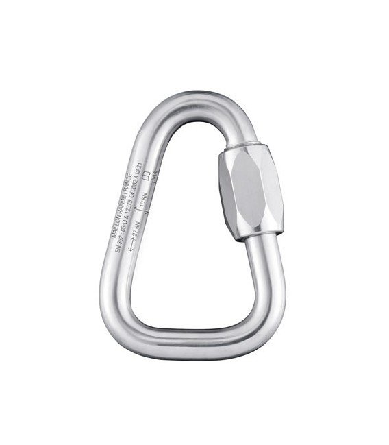 Fixe DELTA Maillons Mağracı Karabina 10 mm. Silver