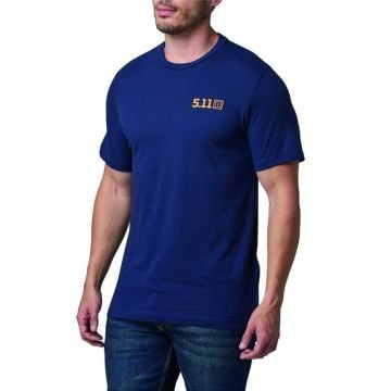 5.11 Overlander Sunset Ss Tee Lacivert Tişört