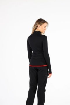 Woolona Lorica %100 Yün Jakarlı İçlik Siyah