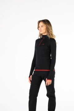 Woolona Lorica %100 Yün Jakarlı İçlik Siyah