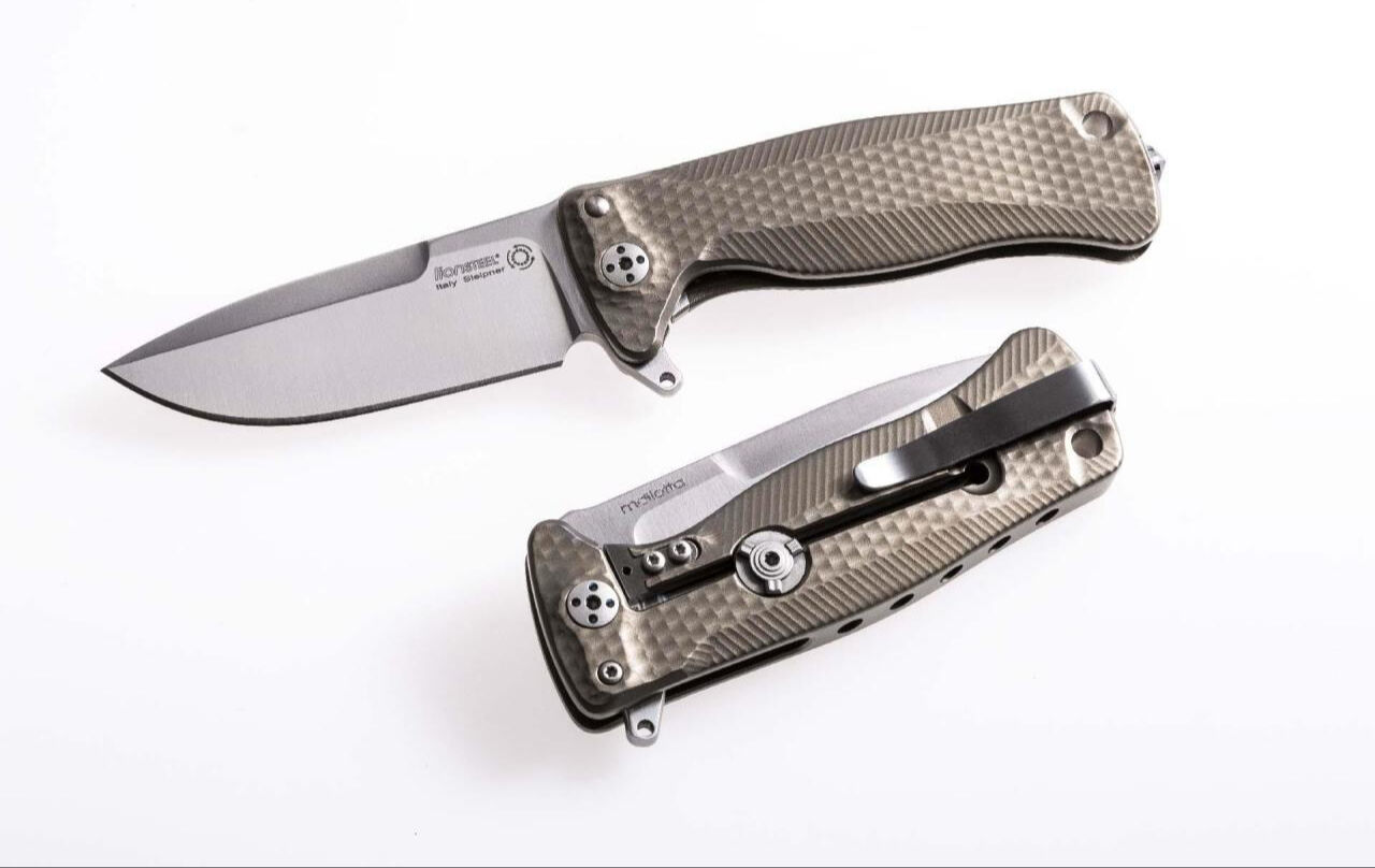 Lionsteel SR22 Titanium - Bronze Çakı
