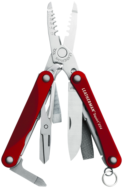 LEATHERMAN SQUIRT® ES4 KIRMIZI