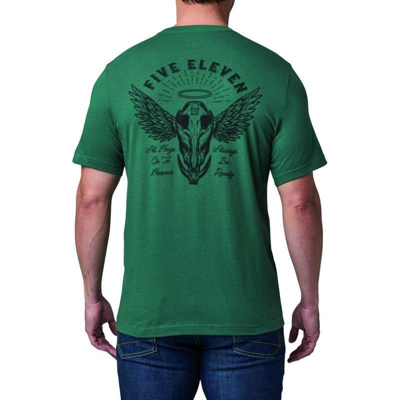 5.11 All Hogs Gt Heaven Ss Tee Yeşil Tişört