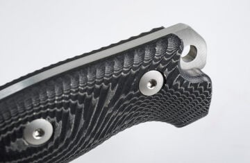 Lionsteel M7 Satin-finished blade Black micarta Bıçak