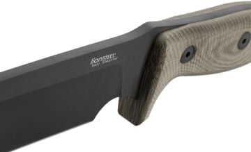 Lionsteel M7 Black Blade Green Canvas Bıçak