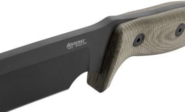 Lionsteel M7 Black Blade Green Canvas Bıçak