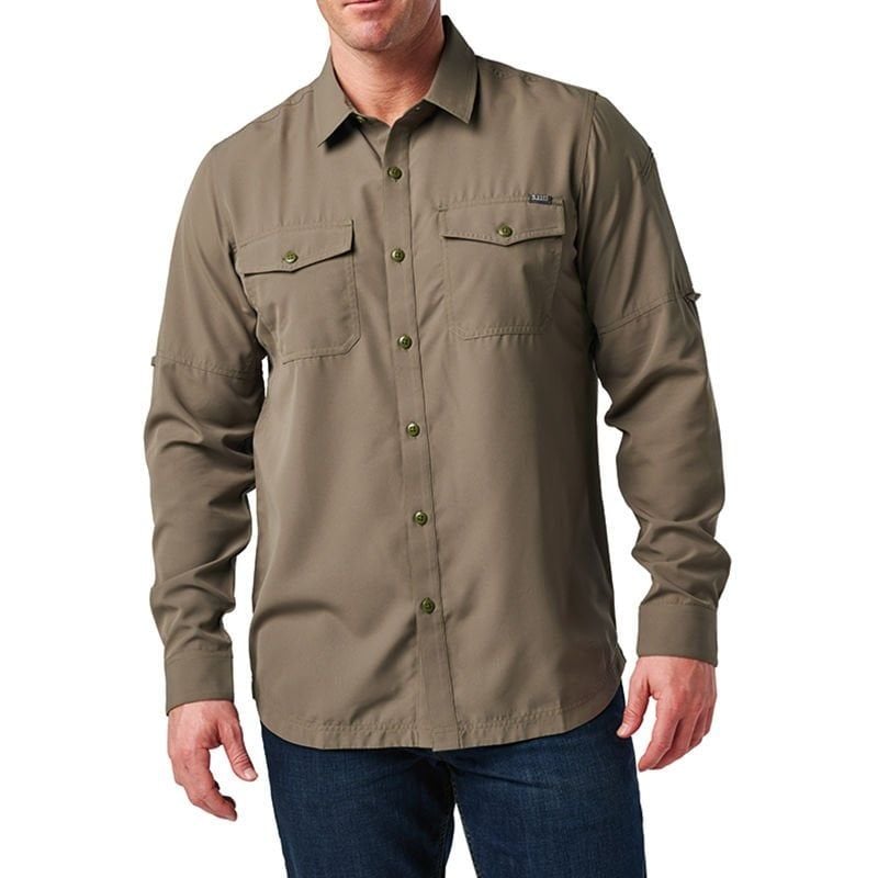 5.11 Marksman L/S Açık Yeşil Gömlek