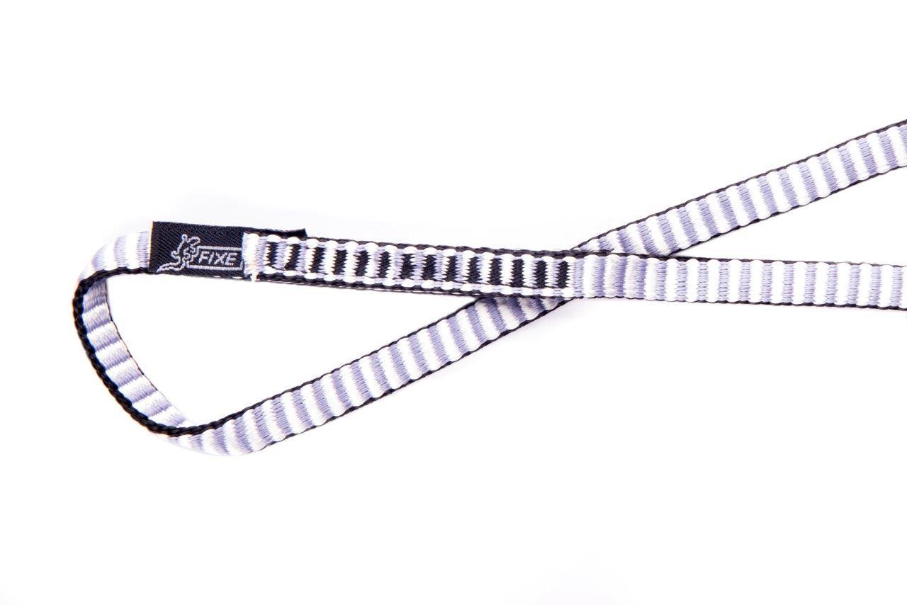 Roca Fixe Sling 10,0 mm 125 cm. Grey-White