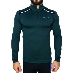 Falke Ergonomic Mountain Outdoor Running Kışlık Haki Termal Tişört