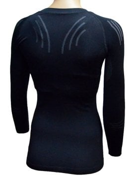 ThermoExtreme DryActive Perfomans Bayan Siyah Esnek Termal İçlik