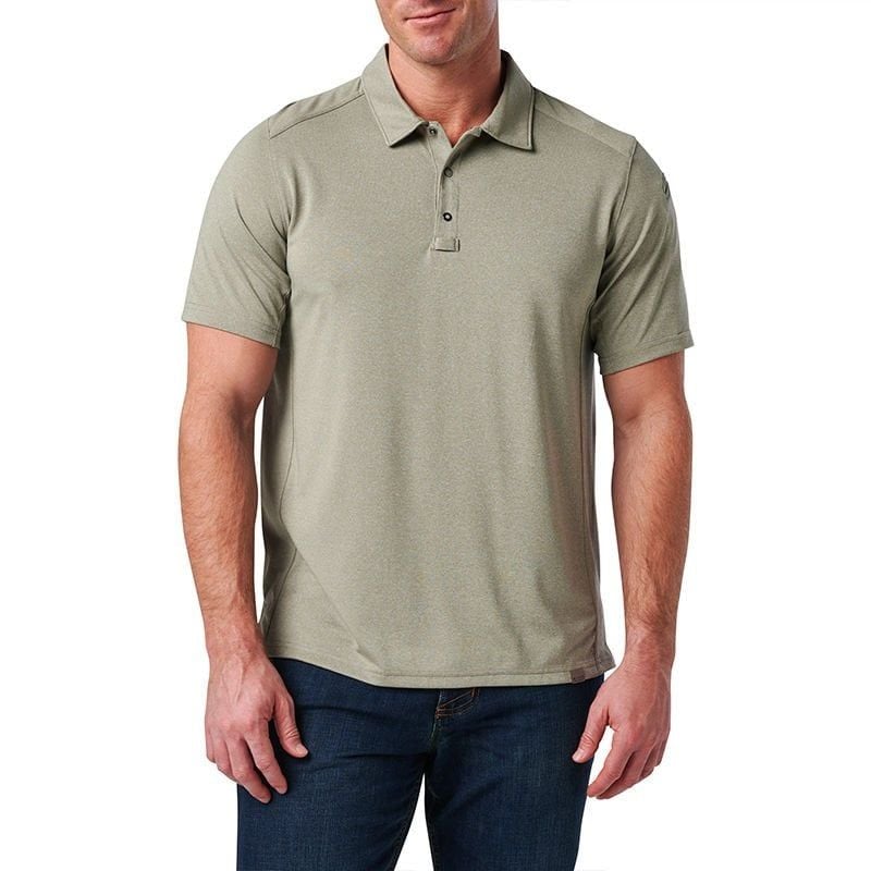 5.11 Paramount Crest Polo Kısa Kol Gri Tişört