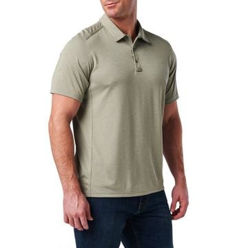5.11 Paramount Crest Polo Kısa Kol Gri Tişört