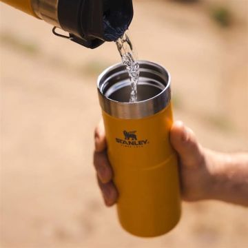 Stanley Klasik Trigger-Action Termos Bardak 0.35 LT Safran Turuncu 10-09848-056