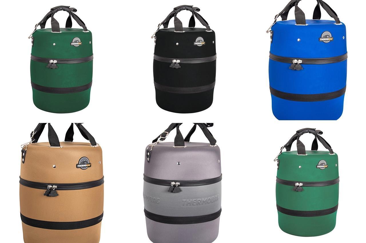 Thermobag Silindir Yüksek Yalıtımlı Kamp Araç Buzluğu Krem