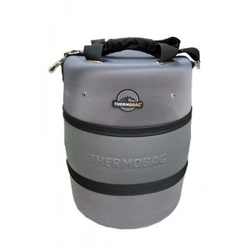 Thermobag Silindir Yüksek Yalıtımlı Kamp Araç Buzluğu Krem