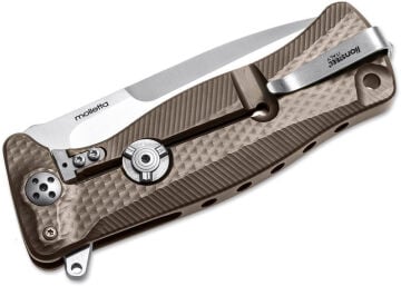Lionsteel SR11 B Titanium Bronze Çakı