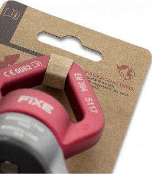Fixe Swivel Fırdöndü Red-Antracite
