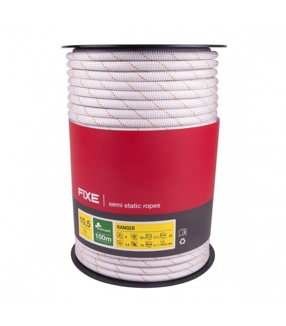 Roca Fixe RANGER 10,5 mm. Statik İp 200 m. White