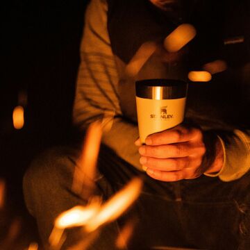 Stanley Adventure Vakumlu Yalıtımlı Termos Bardak 0.47 Lt Pint Ash Açık Gri 10-02282-251