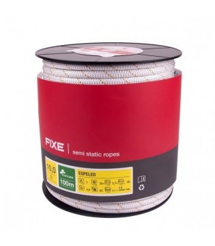 Roca Fixe ESPELEO 10,0 mm. Yarı Statik İp 200m. White