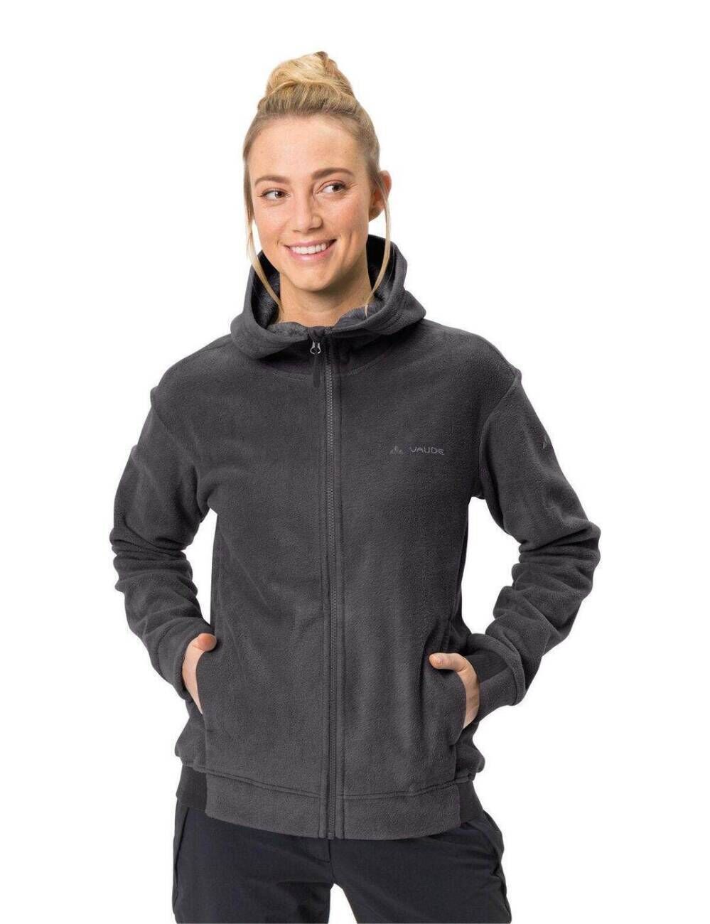 Vaude Neyland Fleece Hoodie Fermuarlı Kadın Polar 42822