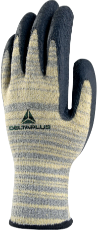 Delta Plus VENICUTD02 Sarı-Gri-Siyah D Seviyesi Kesilmeye ve 250°C Temas Isısına Dayanıklı Lateks Kaplı İş Eldiveni EN 388 EN 407 ANSI/ISEA 105-2024