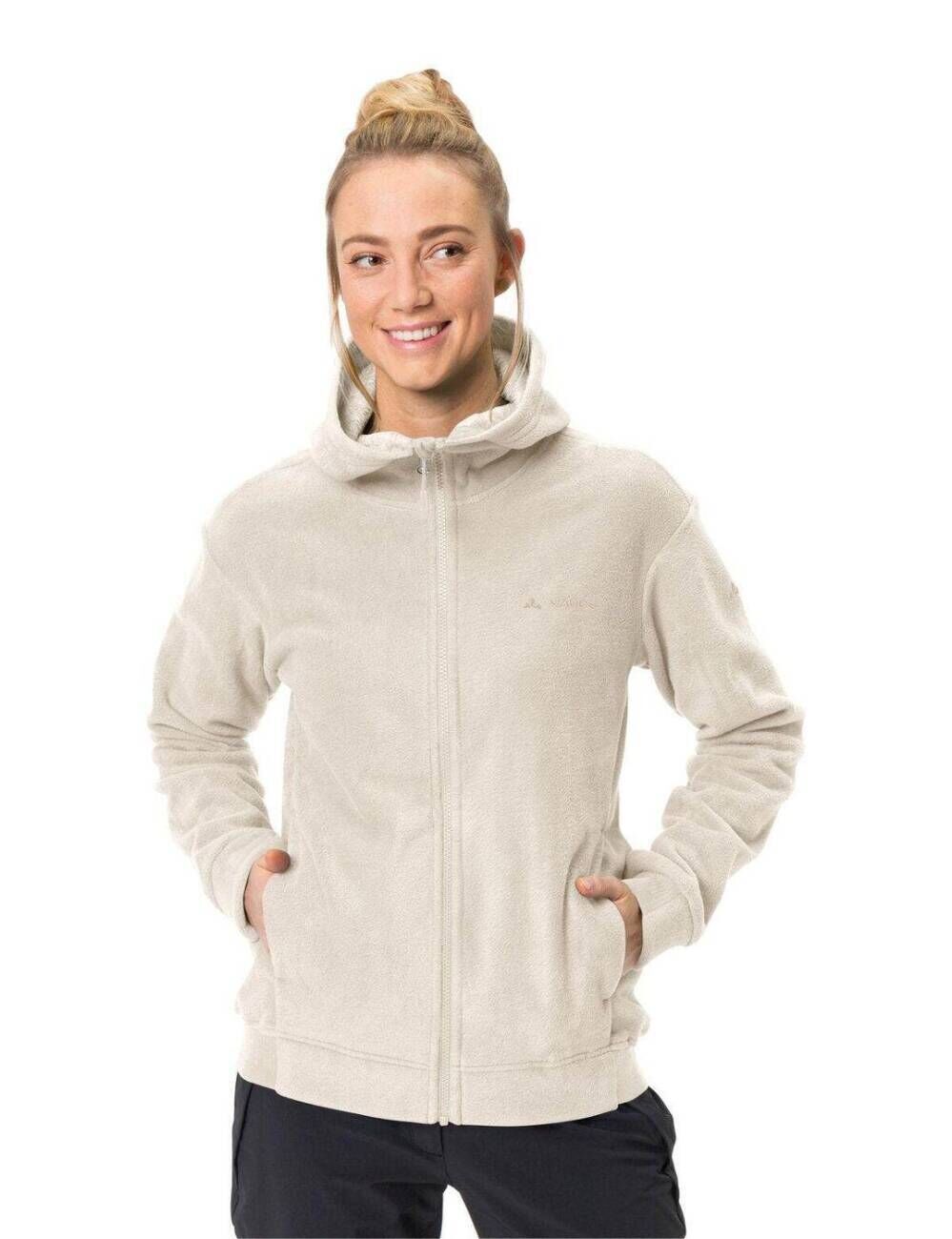 Vaude Neyland Fleece Hoodie Fermuarlı Kadın Polar 42822