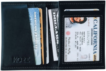 KORE BiFold Deri Cüzdan   [RFID Blocking]