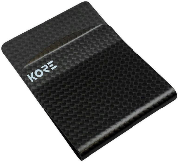 KORE İnce Taktikal Cüzdan + Carbon Fiber Para Klipsi