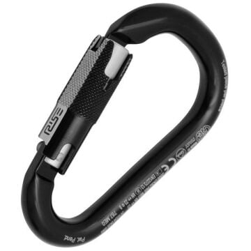 KONG HMS Napik RISE Lock™ Siyah Otomatik Kilitli HMS Karabina