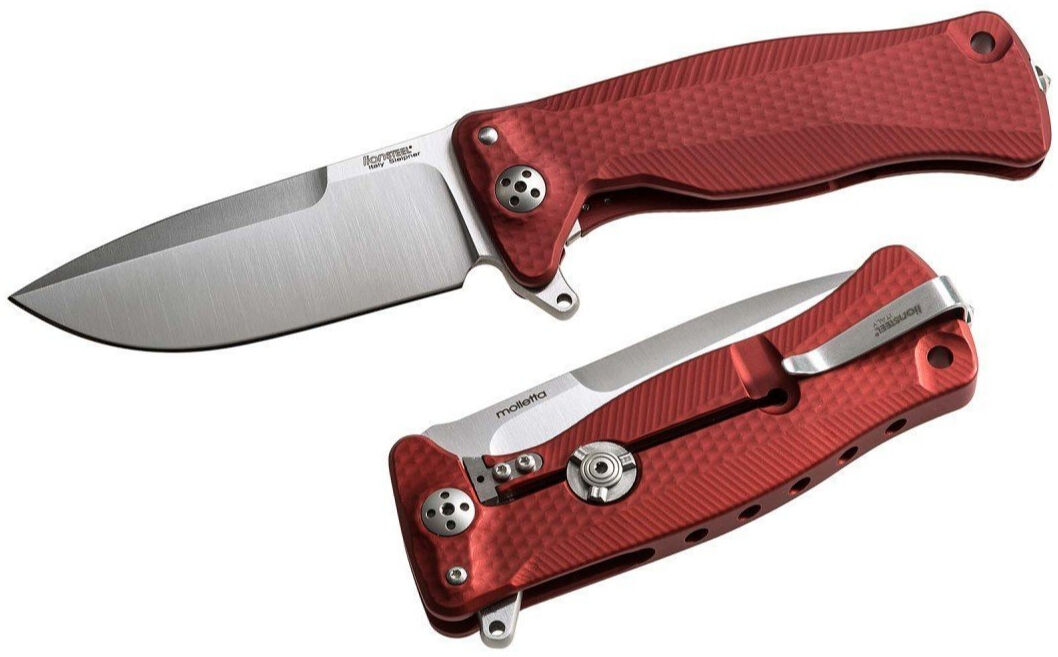 Lionsteel SR11A RS Alüminyum Kırmızı Çakı
