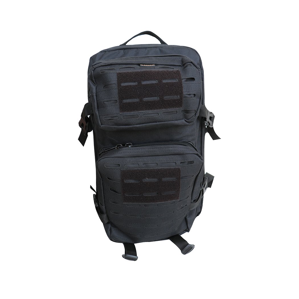 BushCraft Combat Lazercut Siyah Taktik Çanta 50LT
