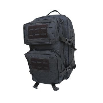 BushCraft Combat Lazercut Siyah Taktik Çanta 50LT