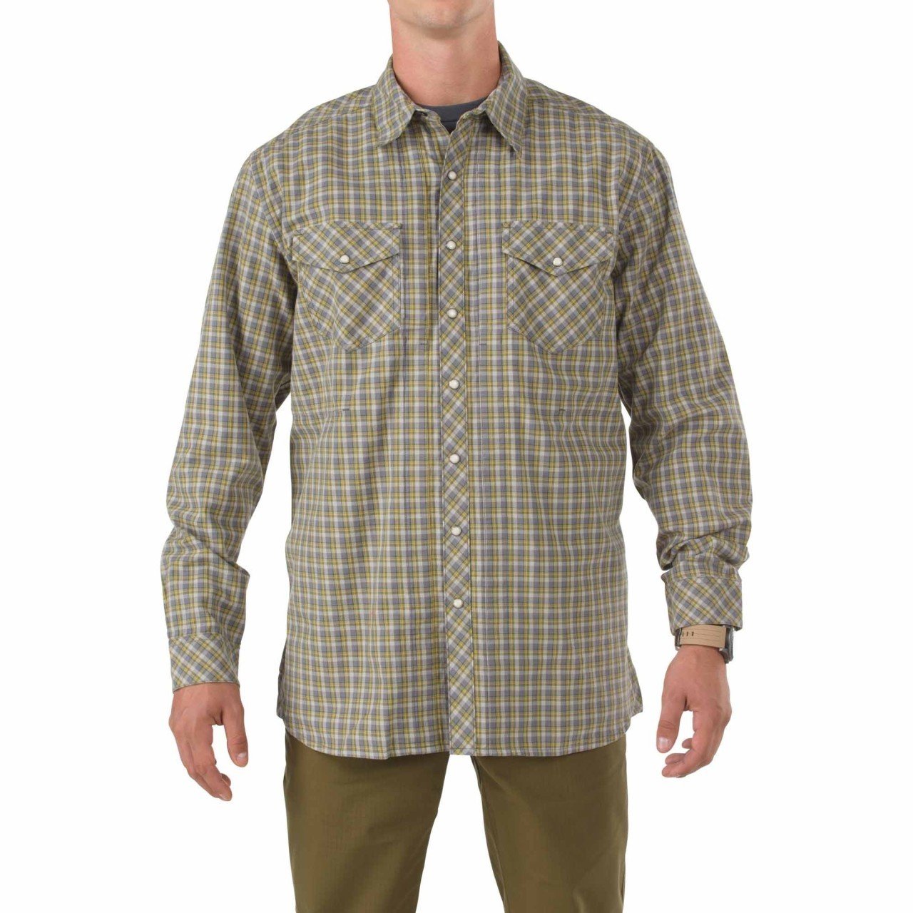 5.11 Flannel L/S Gömlek Yeşil