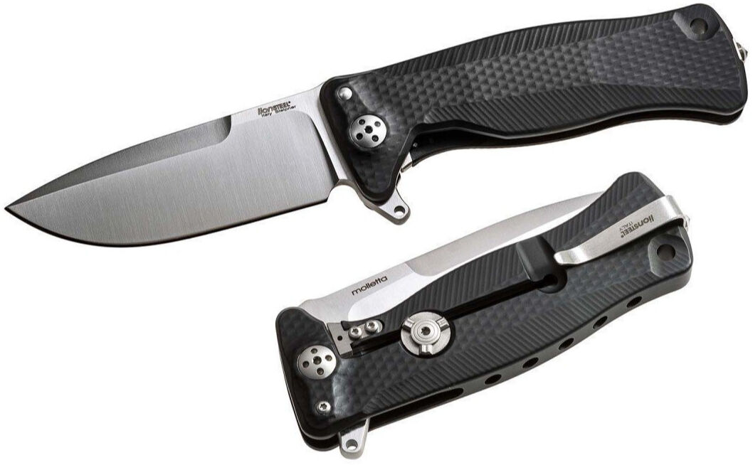 Lionsteel SR11A BS Alüminyum Siyah Çakı