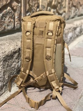 BushCraft Combat Lazercut Bej Taktik Çanta 50LT