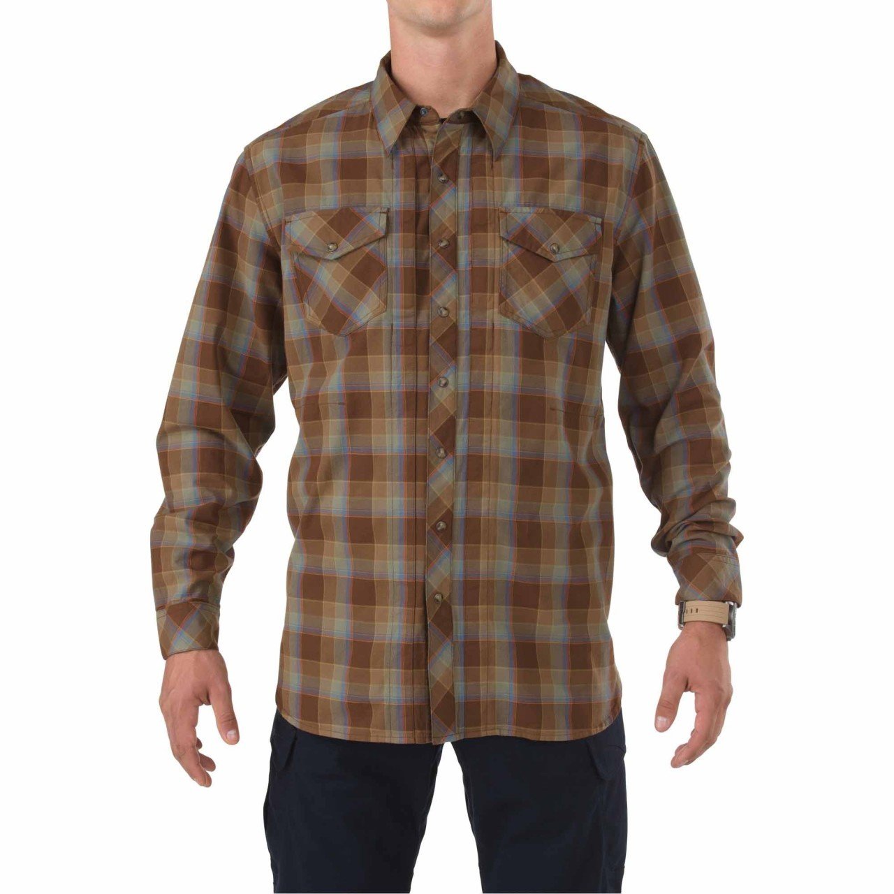 5.11 Flannel L/S Gömlek Kahve