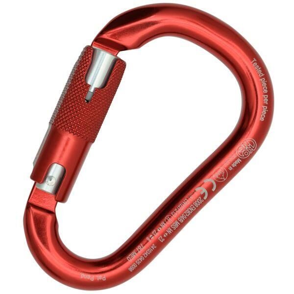 KONG HMS Napik RISE Lock™ Kırmızı Otomatik Kilitli HMS Karabina