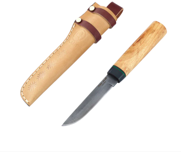 KAM Puukko Av, Balıkçılık Ve Kamp Bıçağı Akasya / P 10 Karbon