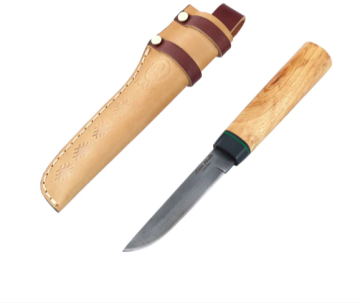 KAM Puukko Av, Balıkçılık Ve Kamp Bıçağı Akasya / P 10 Karbon