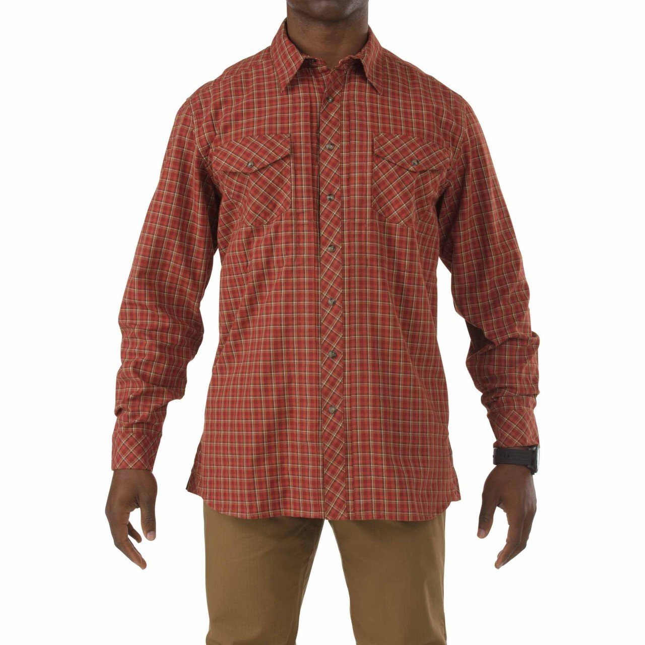 5.11 Flannel L/S Gömlek Kırmızı