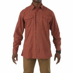 5.11 Flannel L/S Gömlek Kırmızı